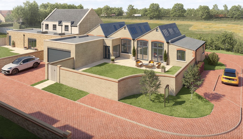 New build homes in The Old Glove Factory, Neston, Wiltshire