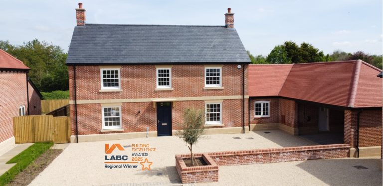 Ashford Homes Wins Prestigious LABC Award for Aubreys Yard